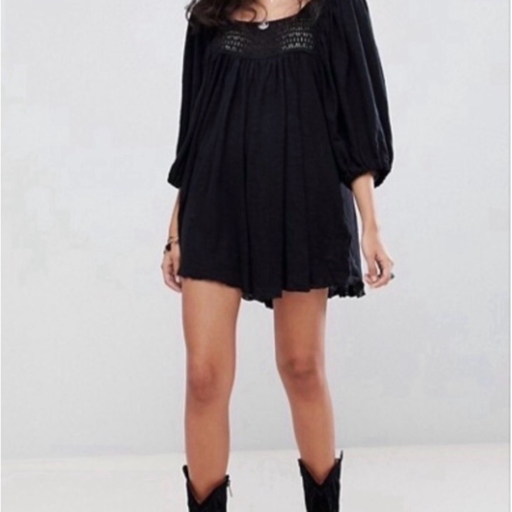 Free People Dancing In The Waves Romper NWT XS